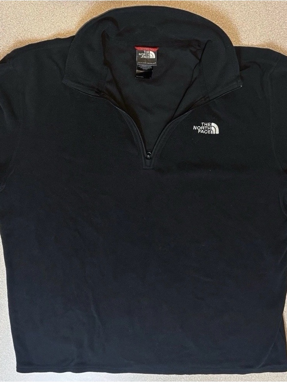The North Face Black Quarter-Zip Fleece Pullover